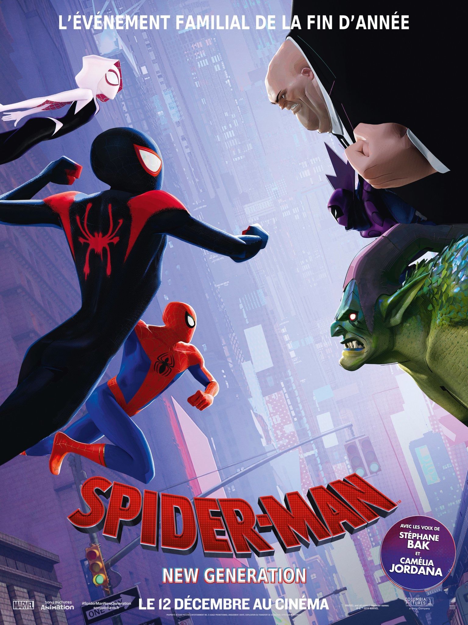 Into The Spider Verse International Poster Unveiled