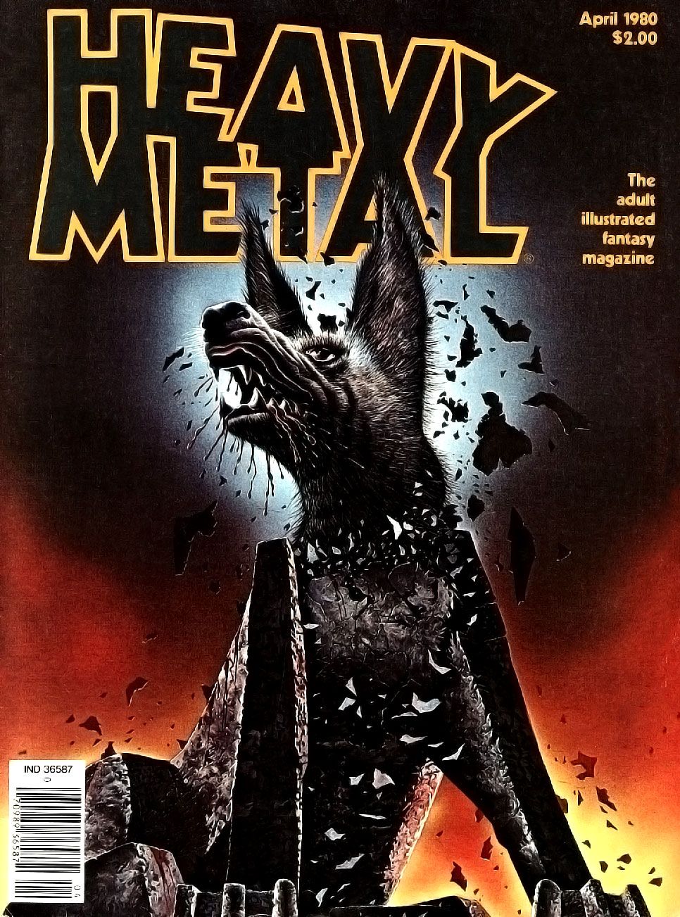 Heavy Metal Magazine Coolest Covers From The S Ranked