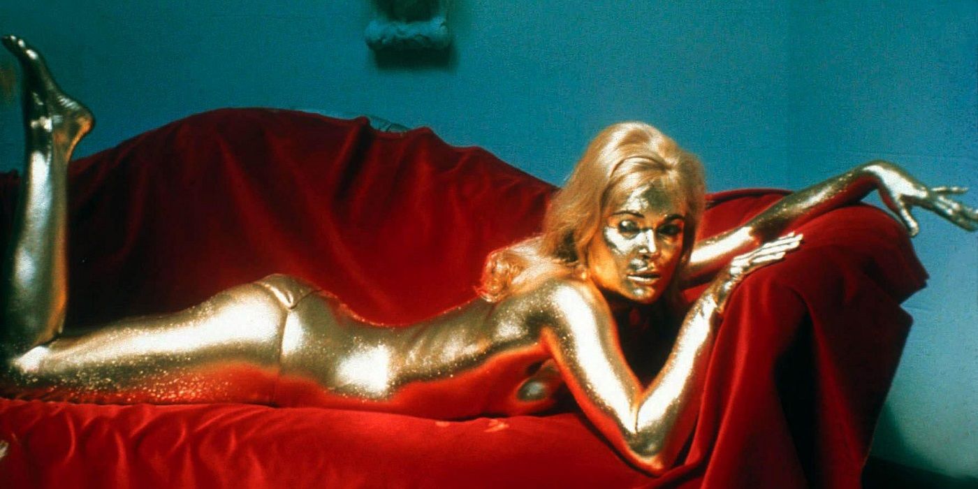 Goldfinger S Famous Gold Paint Scene Was Not Based On A Real Life Incident