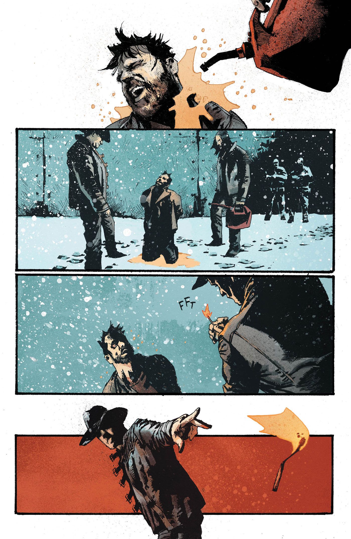 The first page from Frostbite #1