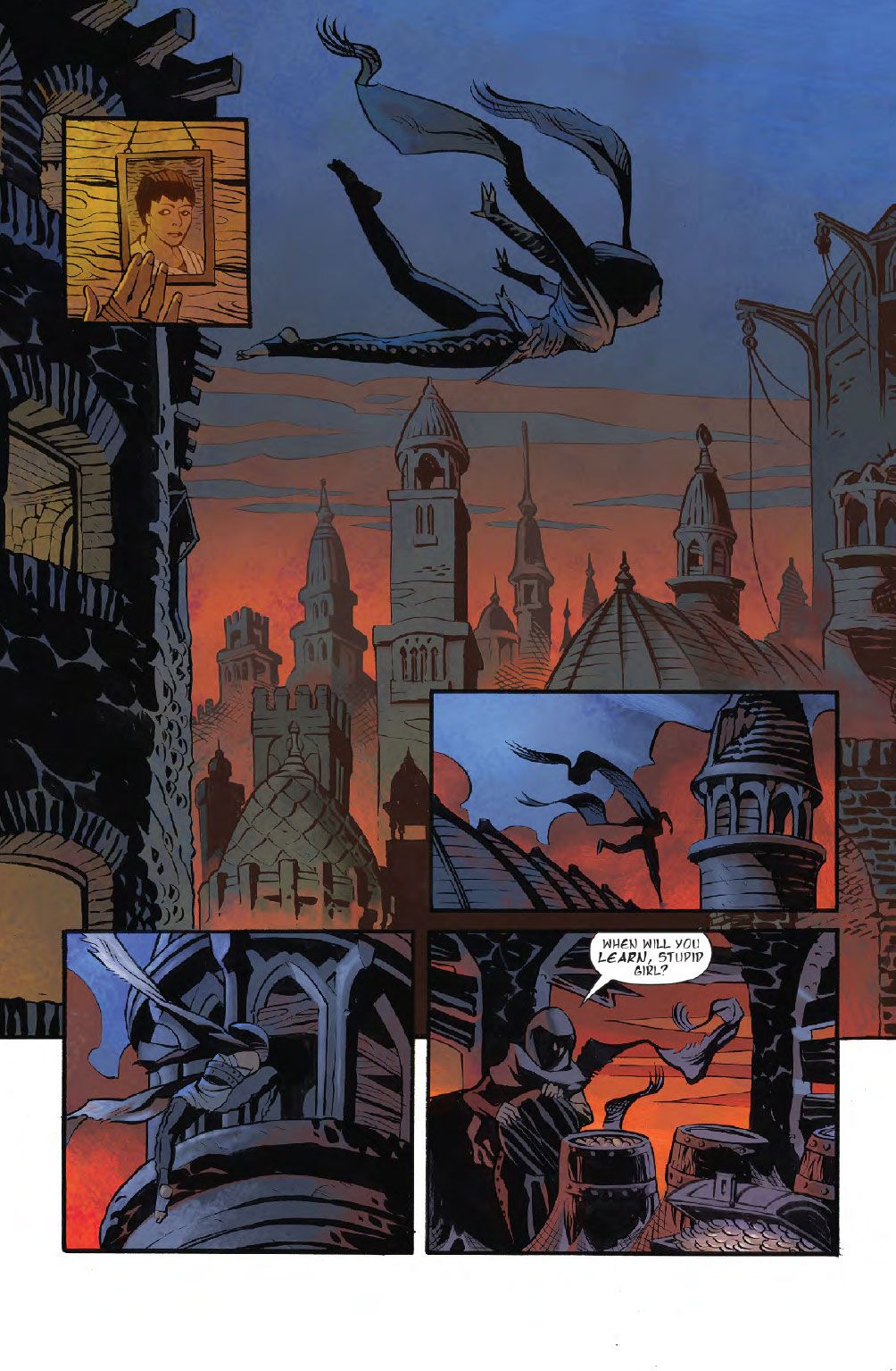 A page from Night&#039;s Dominion #1