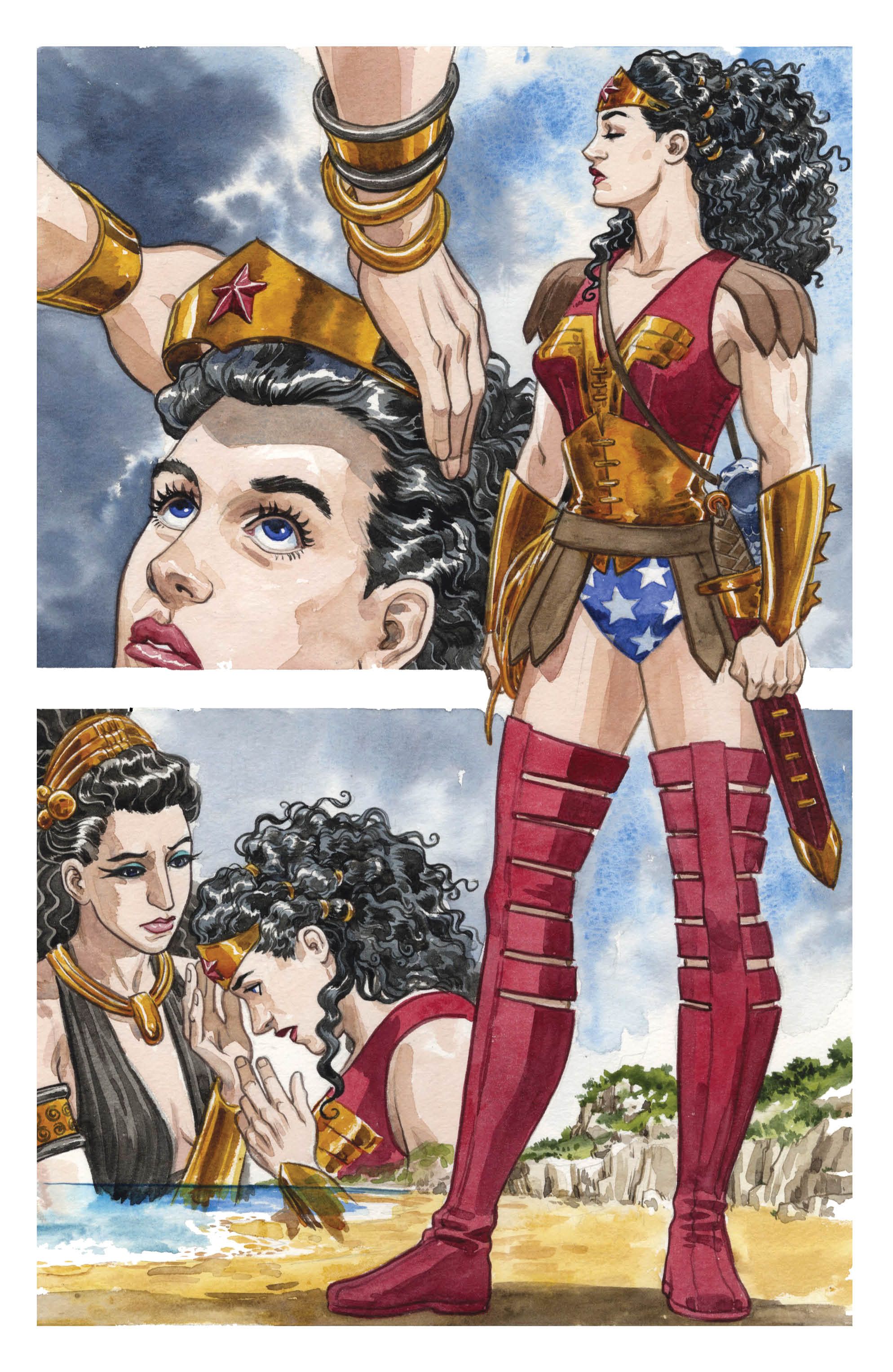 Excl Preview Wonder Woman The True Amazon Ogn
