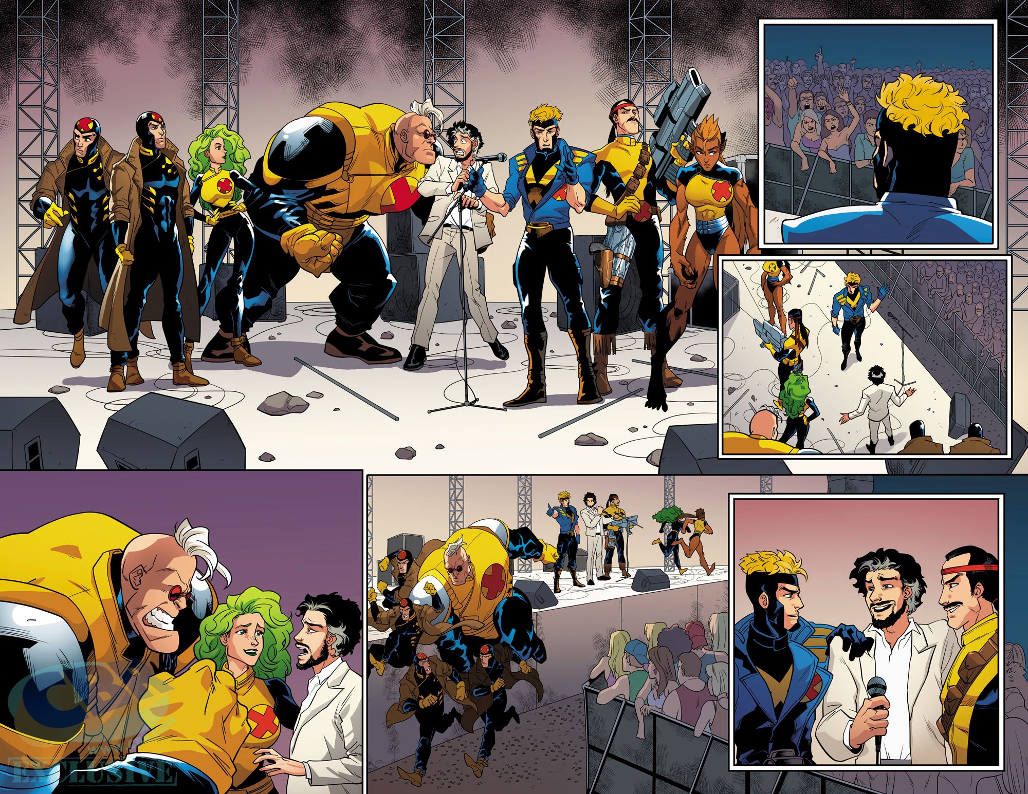 EXCLUSIVE: X-Men &#039;92 #7 interior art by Alti Firmansyah and Matt Milla