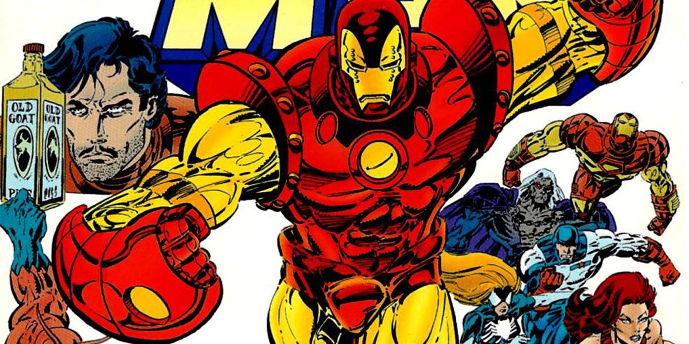 Moments in Iron Man's life from The Crossing from Marvel Comics