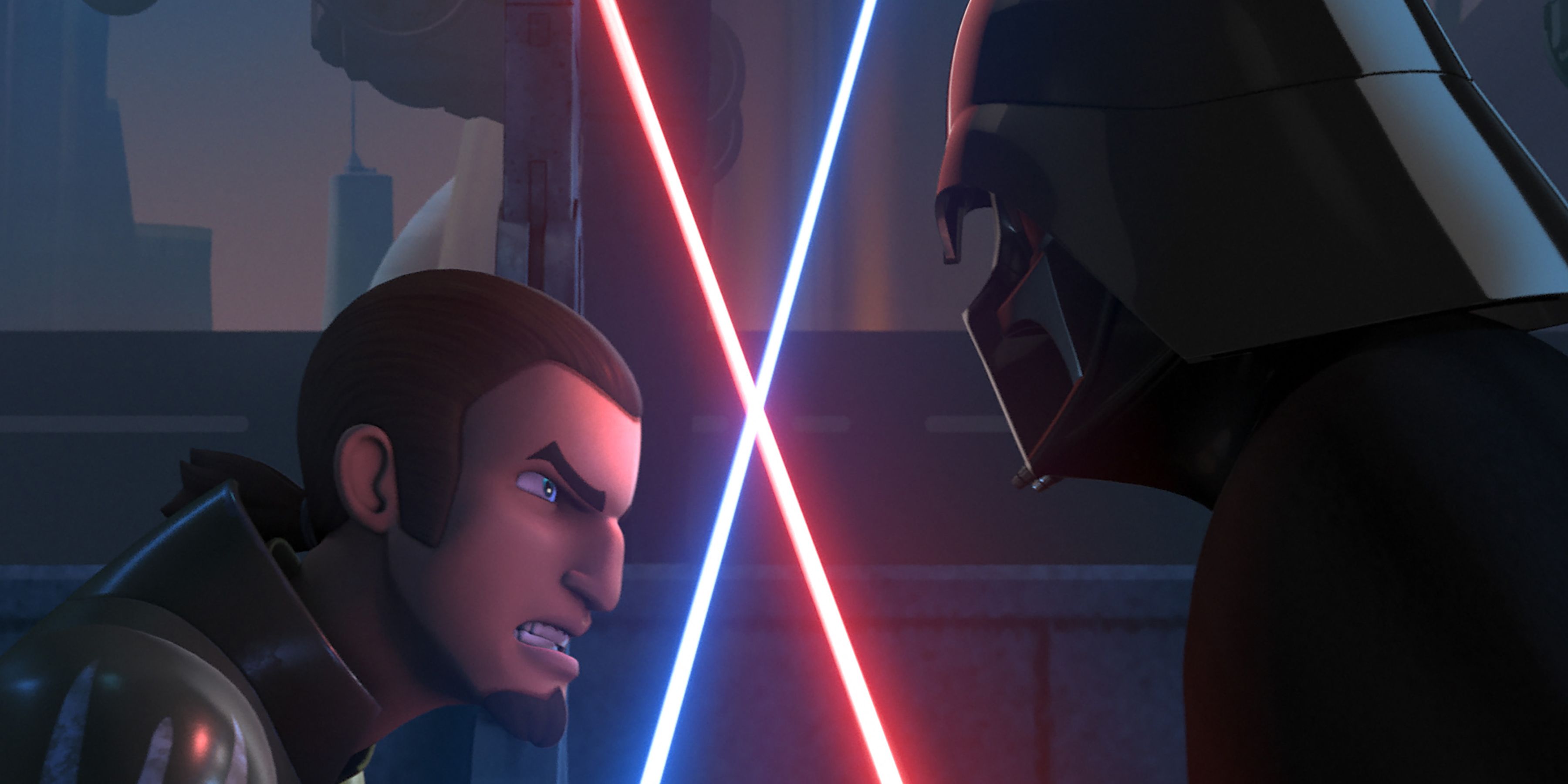 Star Wars Rebels Kanan versus Darth Vader