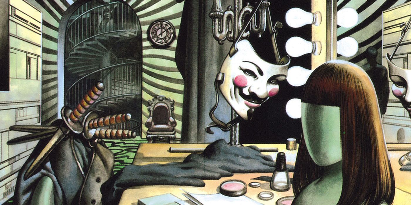 V For Vendetta art by David Lloyd