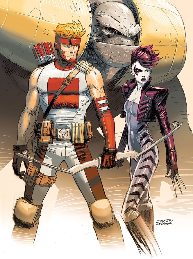 Rob Liefeld’s Youngblood, by Dustin Weaver