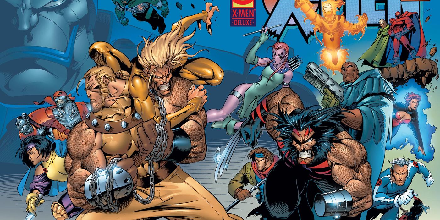The cover to Marvel Comis' X-Men Alpha #1, which kicked off The Age Of Apocalypse