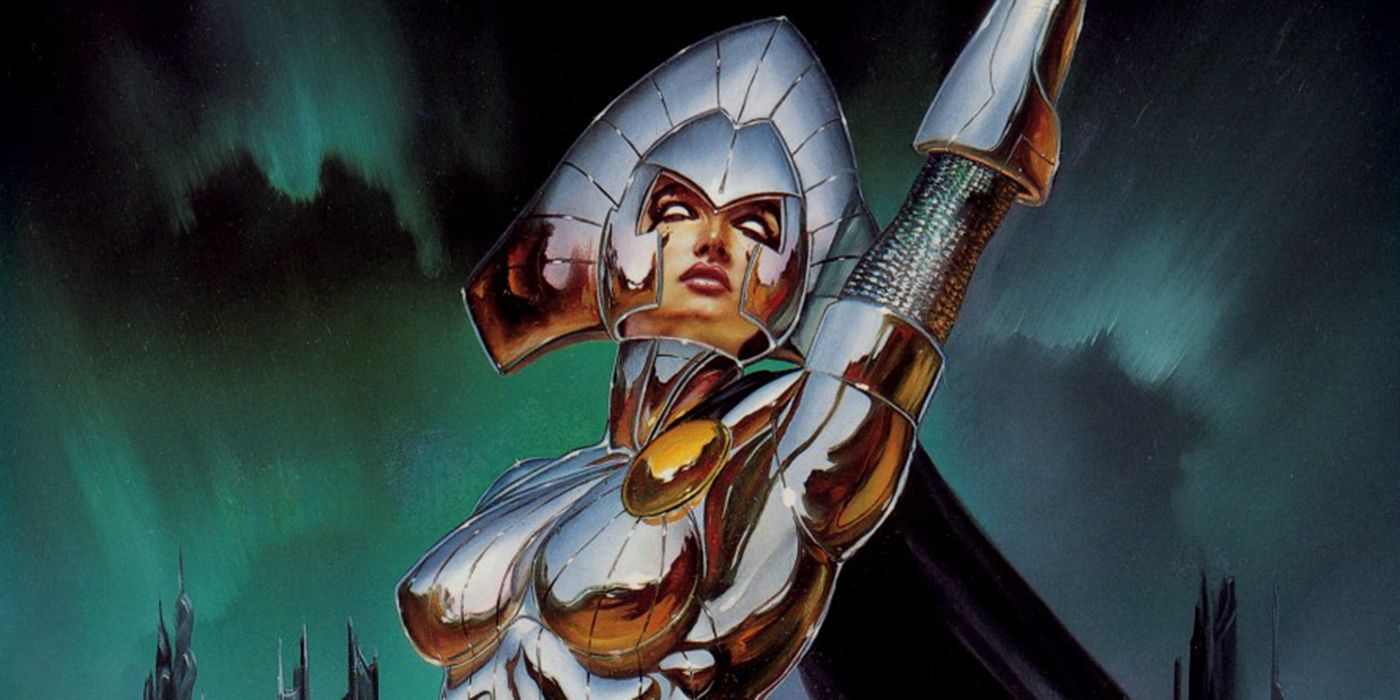 Lilandra Neramani in battle armor