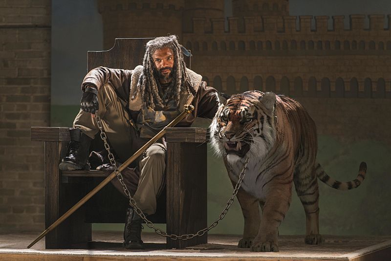Khary Payton as Ezekiel - The Walking Dead _ Season 7, Episode 3 - Photo Credit: Gene Page/AMC
