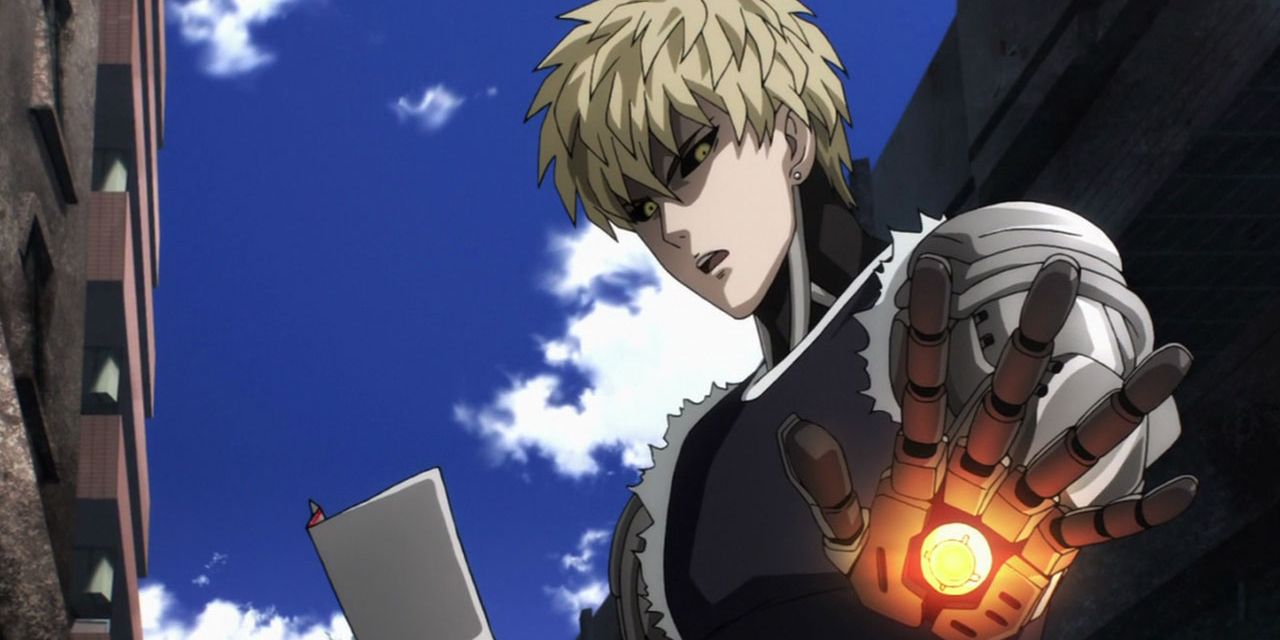 Phuong on X: My fav anime one punch man! I love Genos he has a adorable  personality lol all my favorite character in most series tend to be male  character 😂 #fanart #