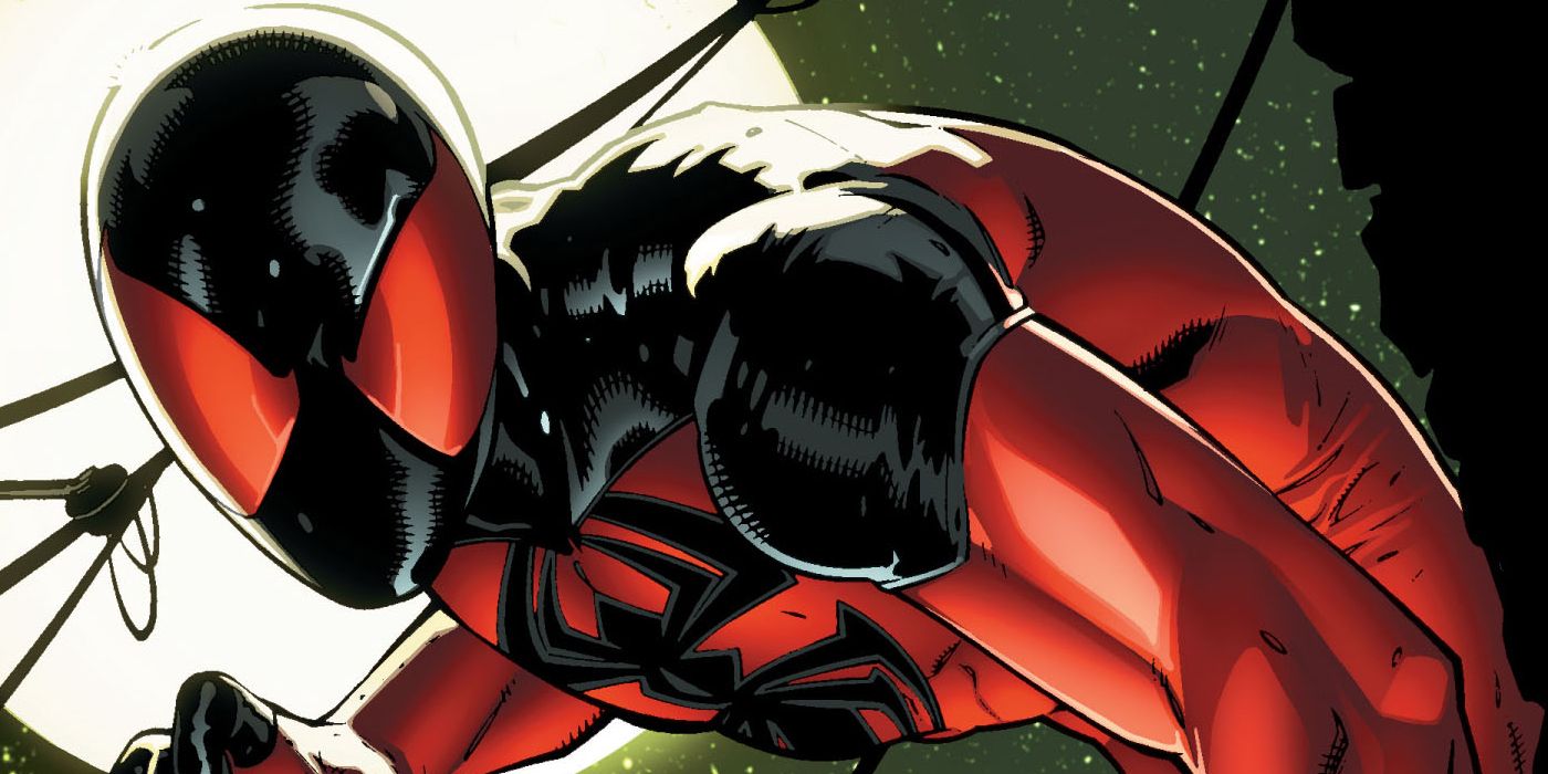 Kaine Parker as the Scarlet Spider