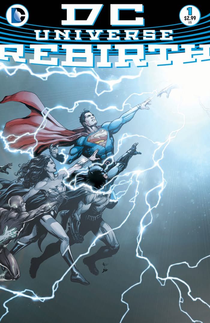 DC Universe: Rebirth cover