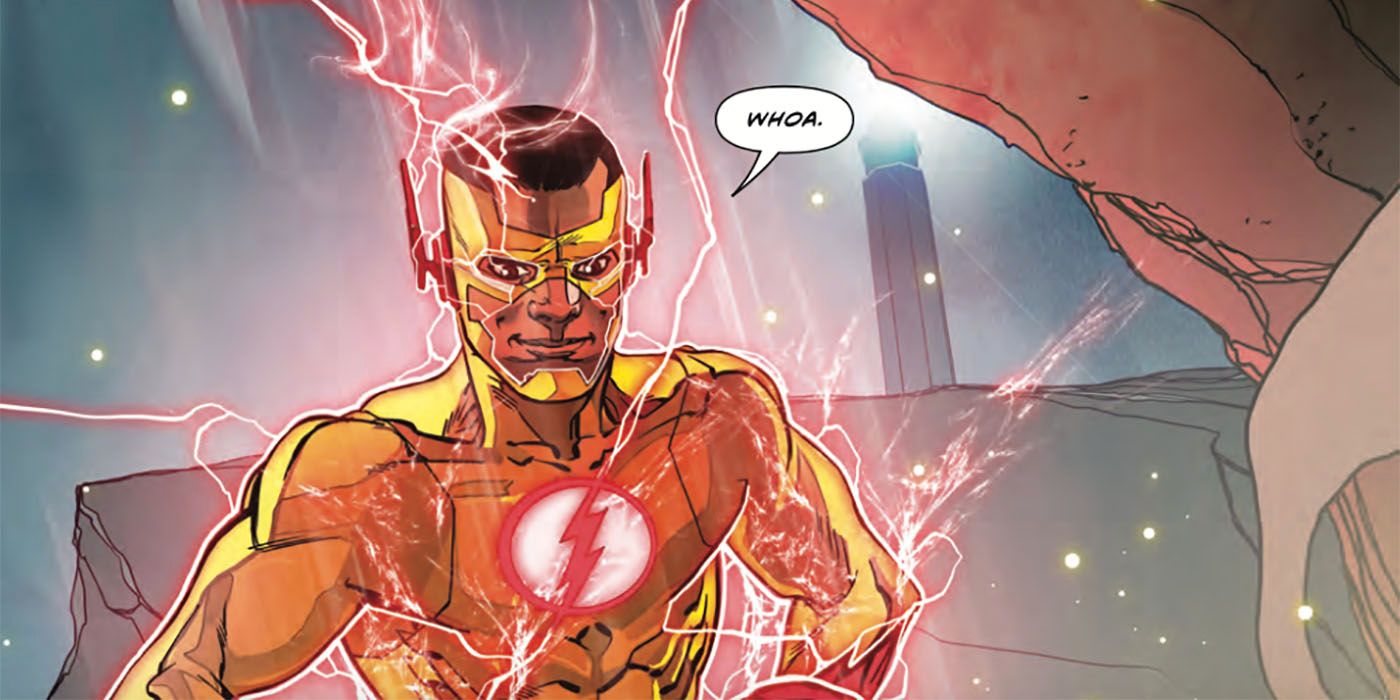 Wally West becomes Kid Flash