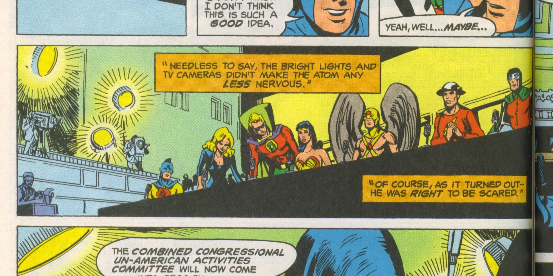 The Justice Society faces Congress