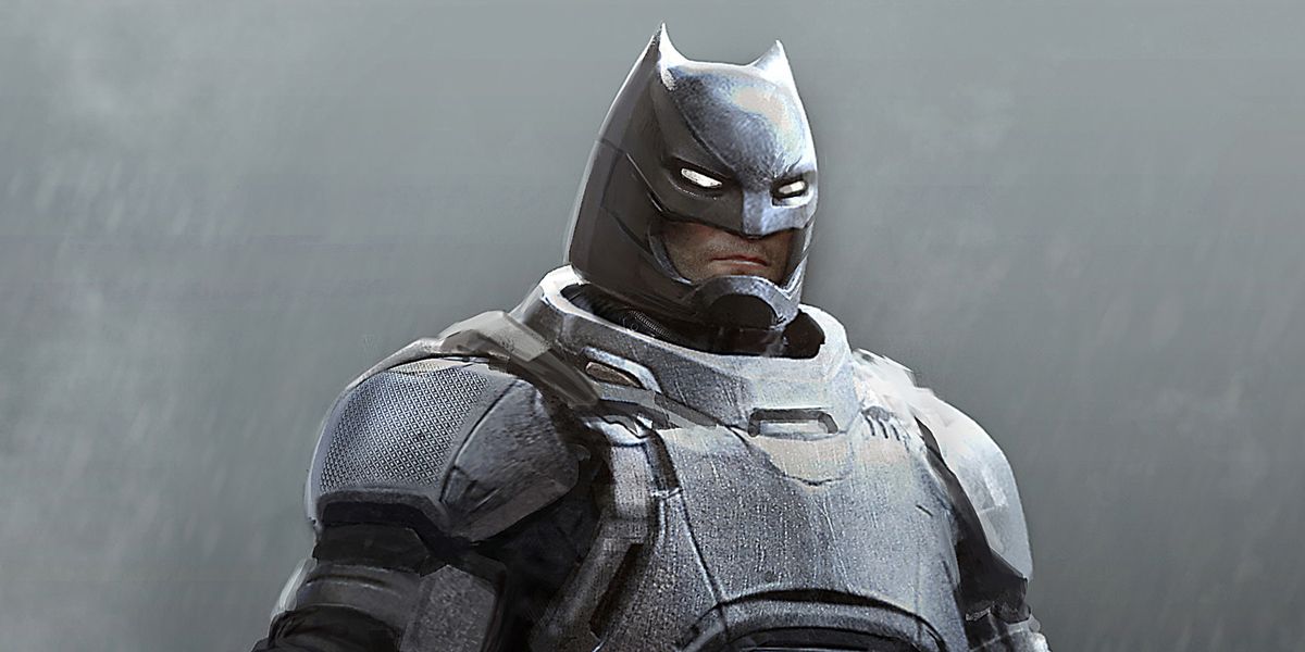 Batman V Superman Concept Art Reveals Early Design For Dark Knight's Armor