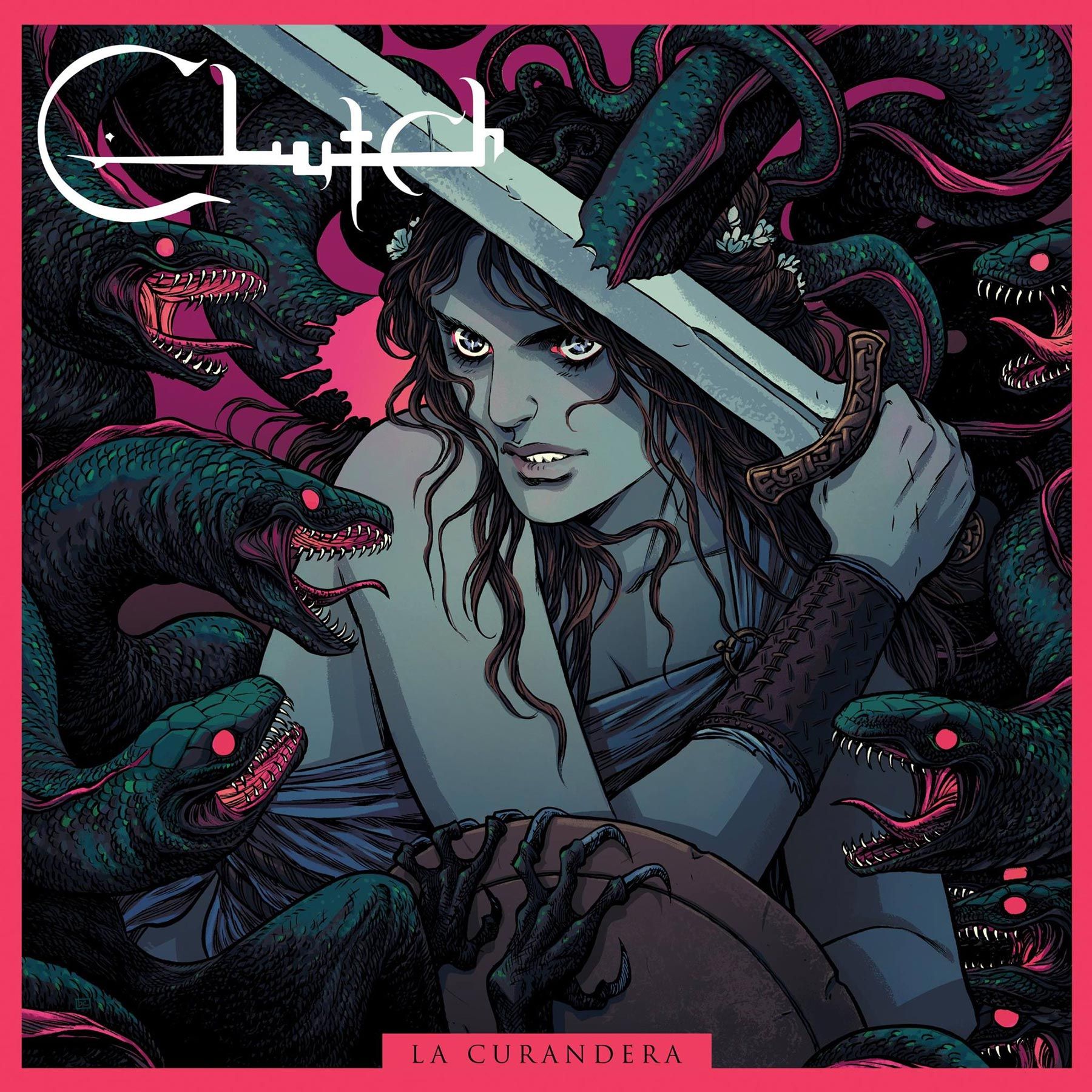 This Becky Cloonan Clutch Album Cover Art is Pure Rock Fury