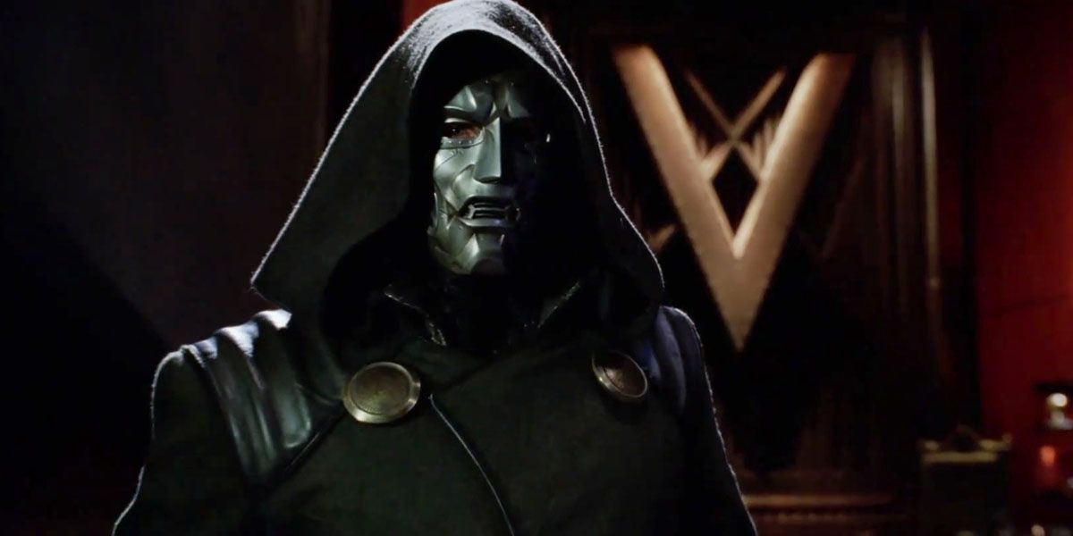 Julian McMahon's fully suited Doctor Doom in 2005's Fantastic Four