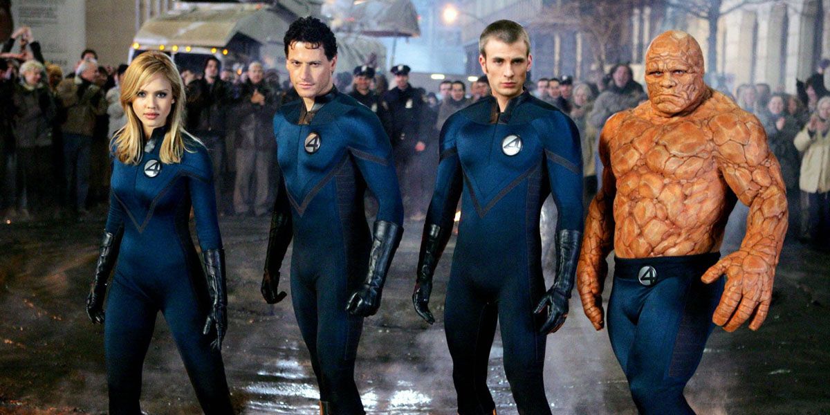 Cast of 2005's Fantastic Four
