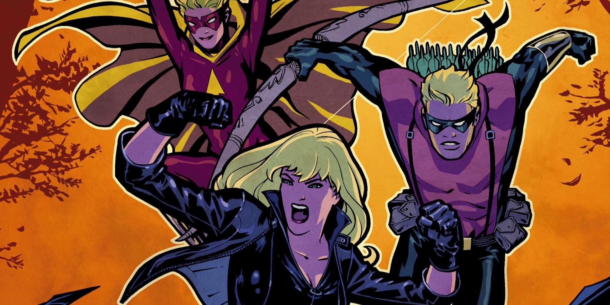 Speedy, Black Canary and Green Arrow by Cliff Chiang