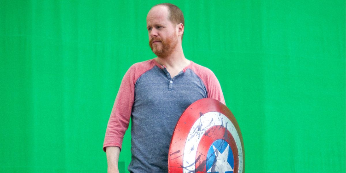 Joss Whedon on the Set of Avengers