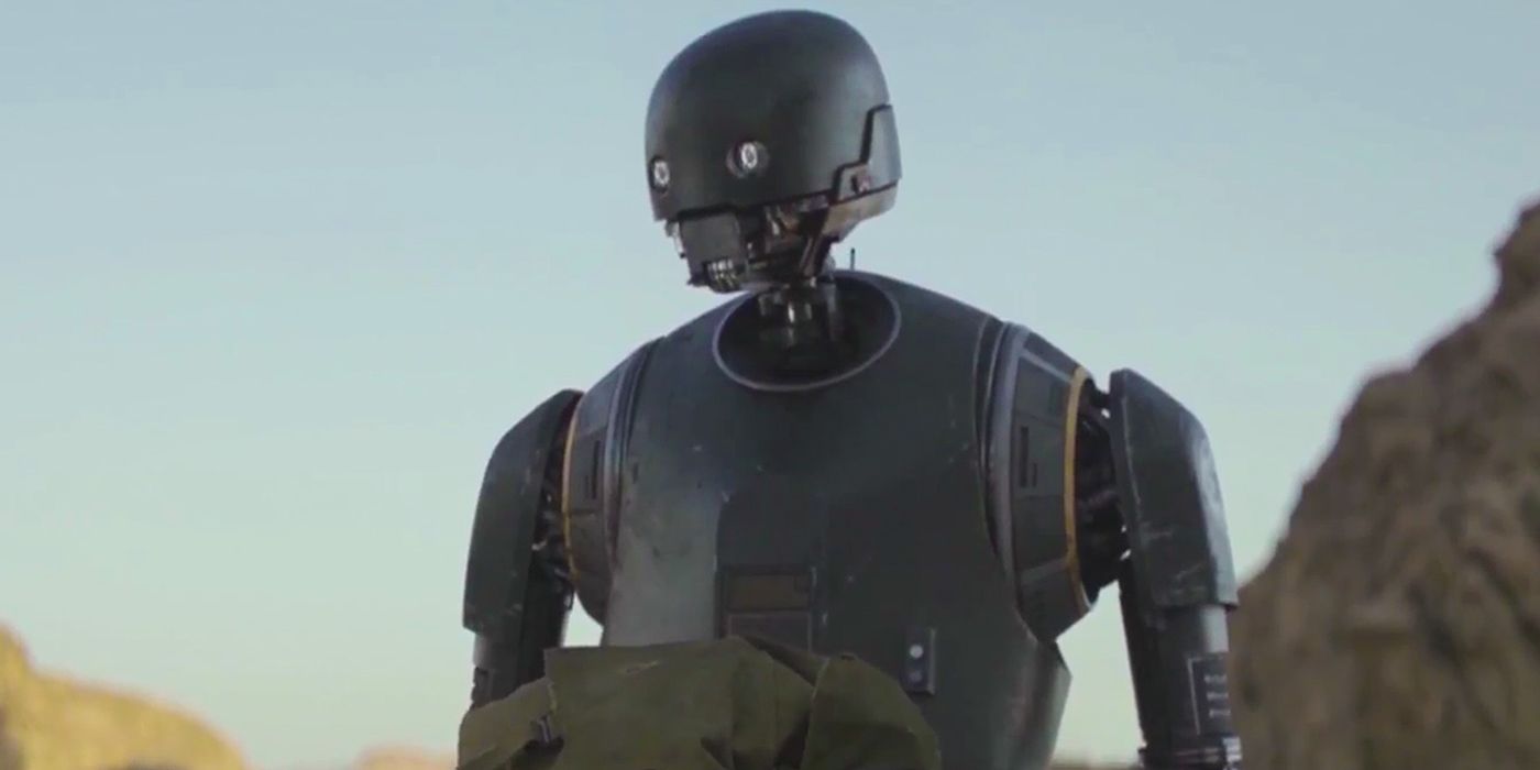 K-2SO the droid in rogue one on jedha