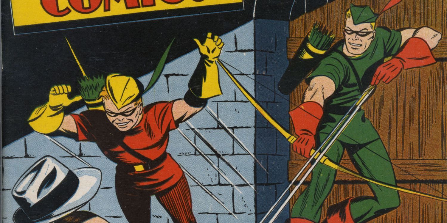 Speedy and Green Arrow, by George Papp