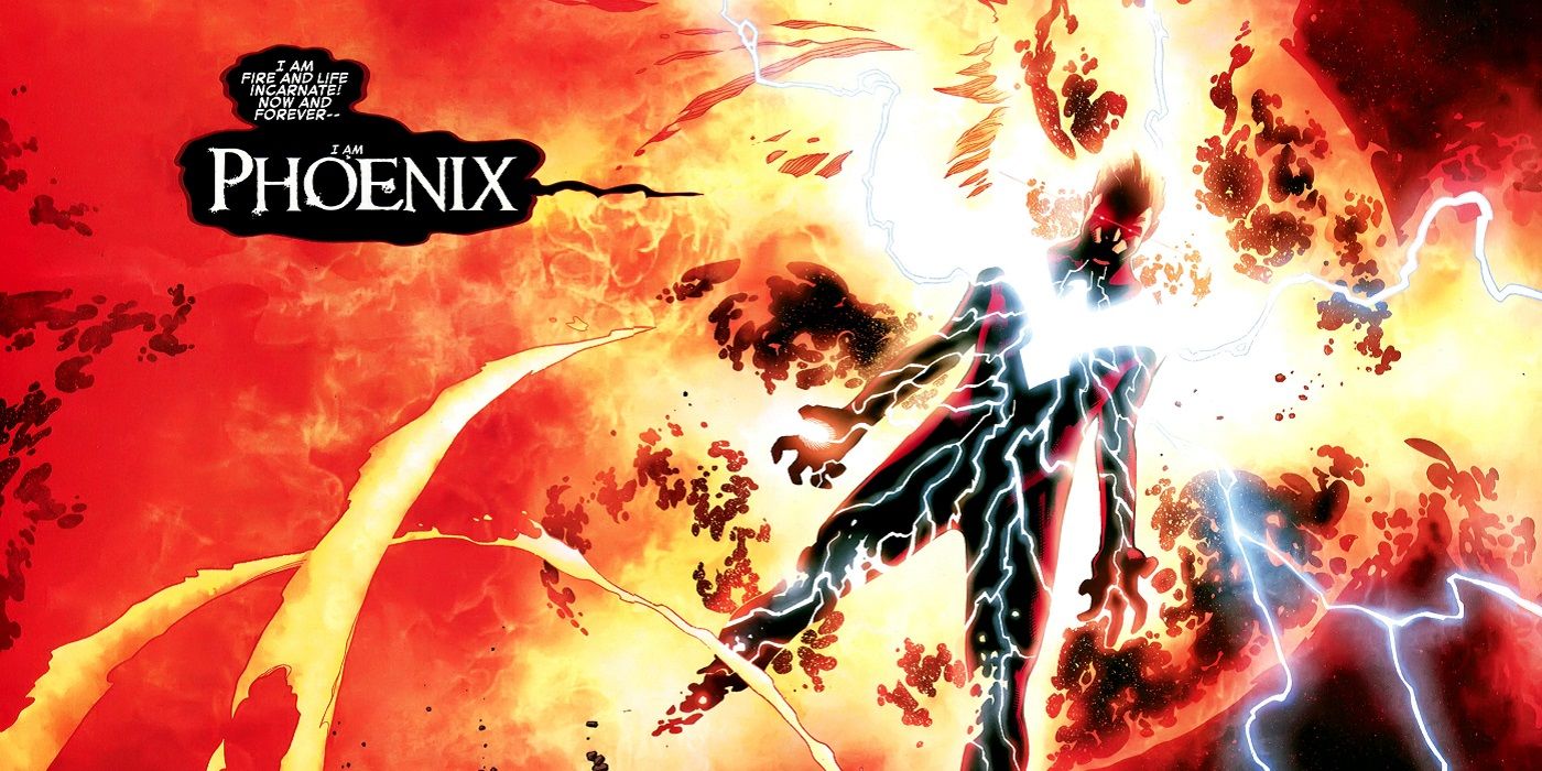The Phoenix Force takes over Cyclops