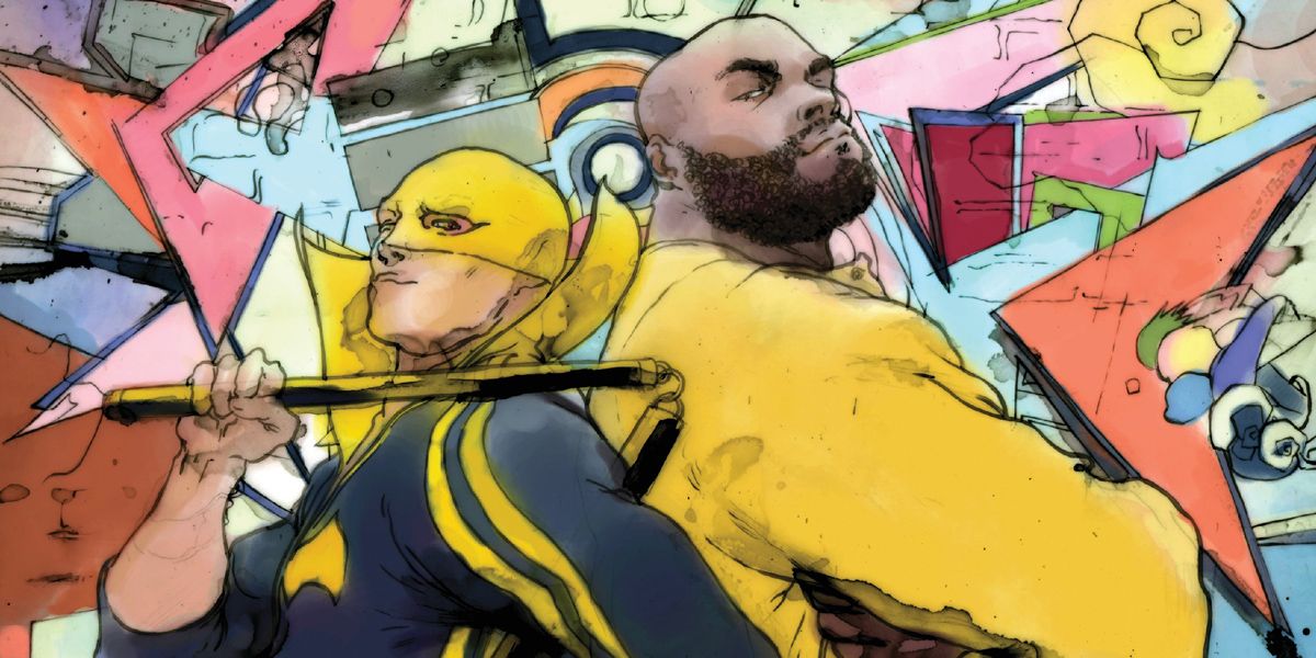 Power Man and Iron Fist standing back to back