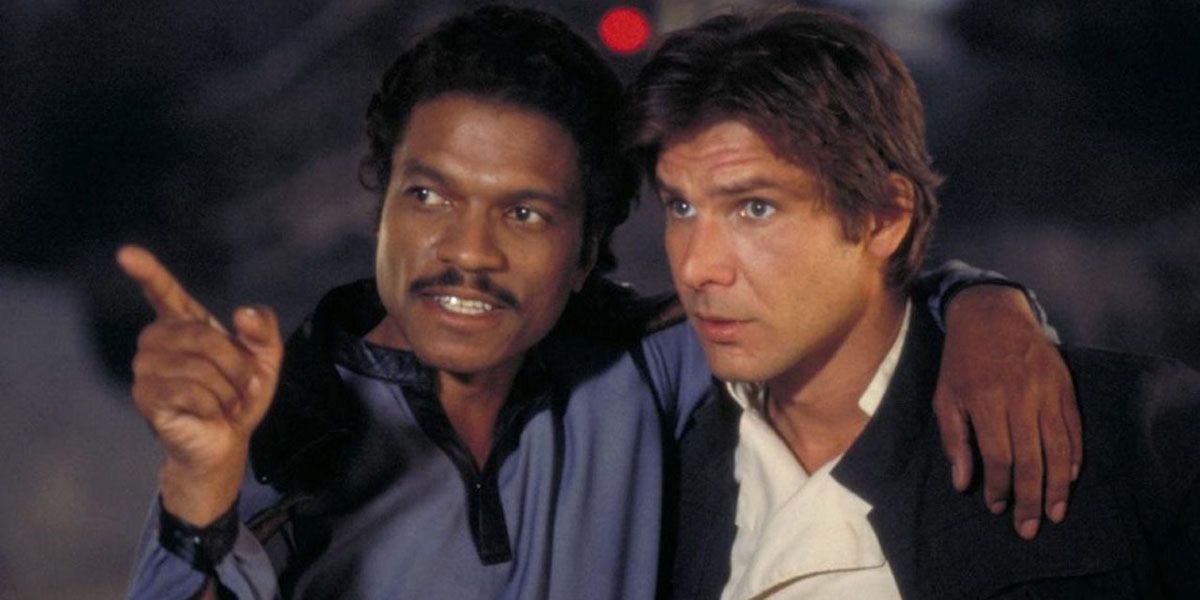 Lando Calrissian and Han Solo