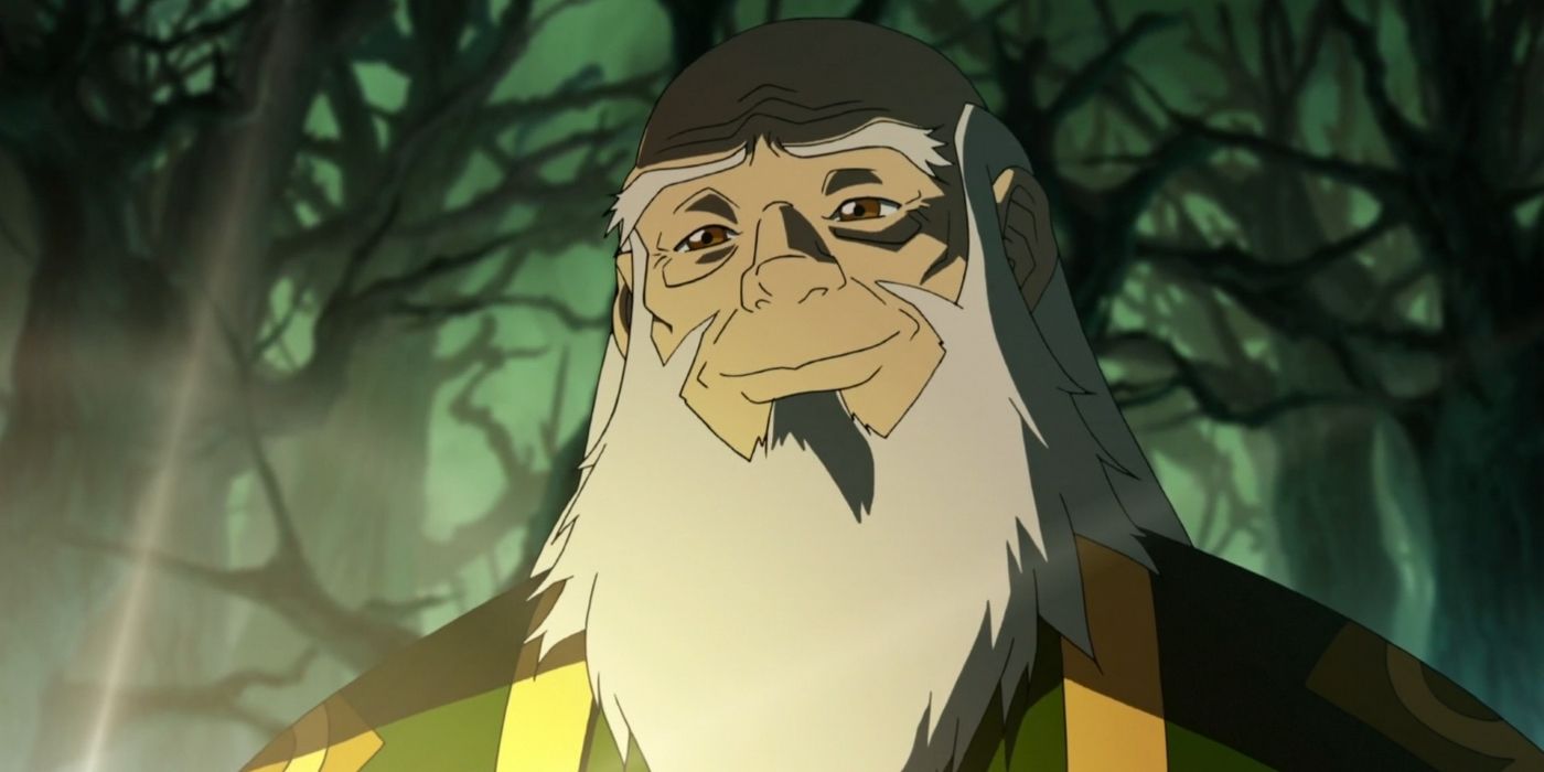 General Iroh smiling pleasantly in Avatar: The Last Airbender.