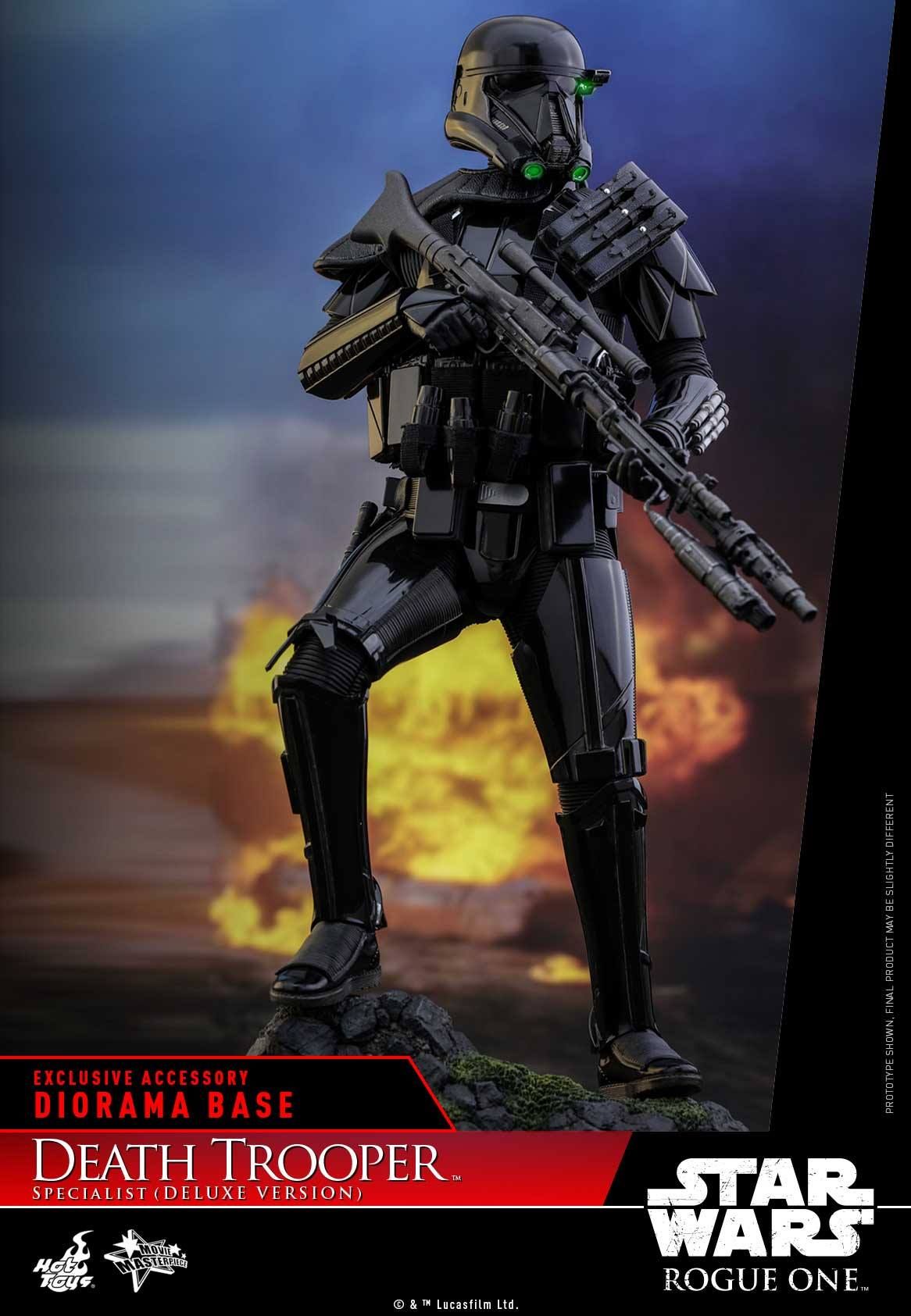 star wars rogue one death trooper hot toys