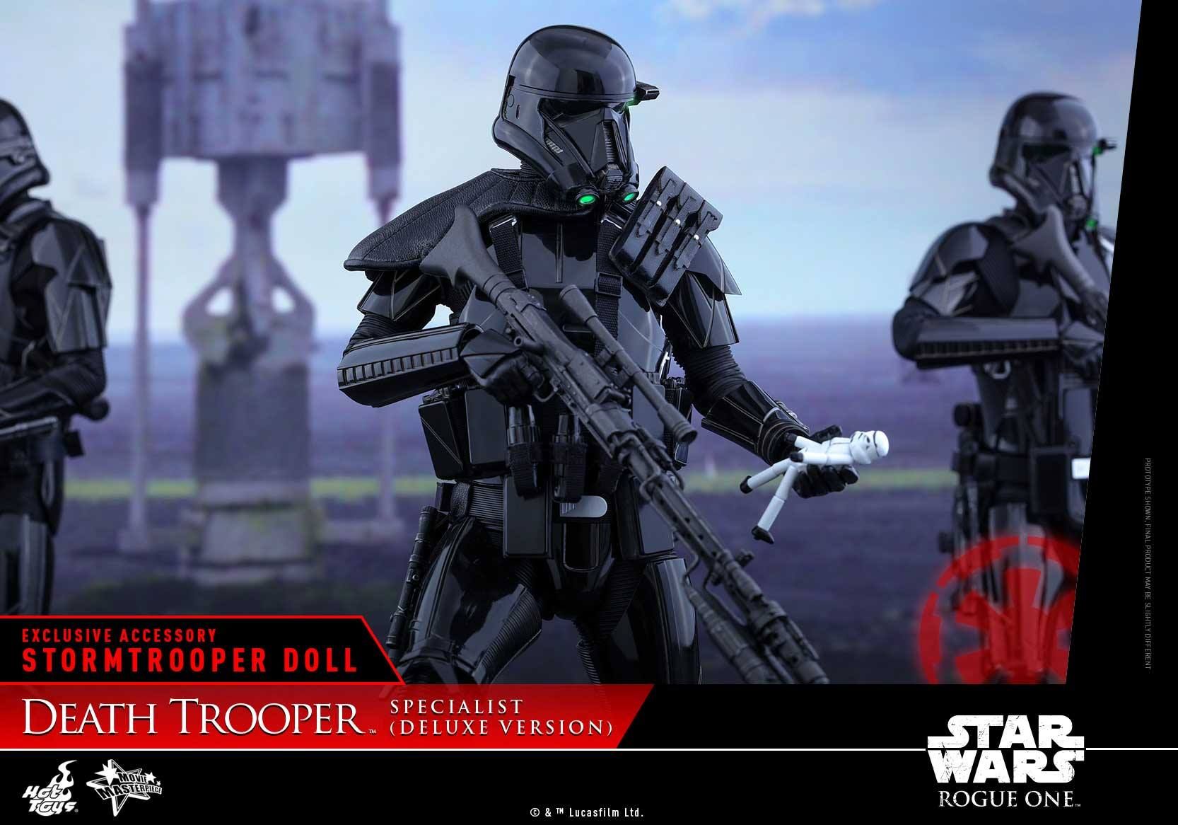 star wars rogue one death trooper hot toys