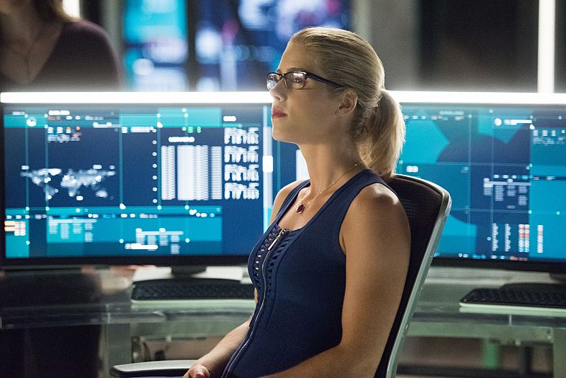 Arrow -- Human Target -- Pictured: Emily Bett Rickards as Felicity Smoak -- Photo: Dean Buscher/The CW -- ÃÂ© 2016 The CW Network, LLC. All Rights Reserved.