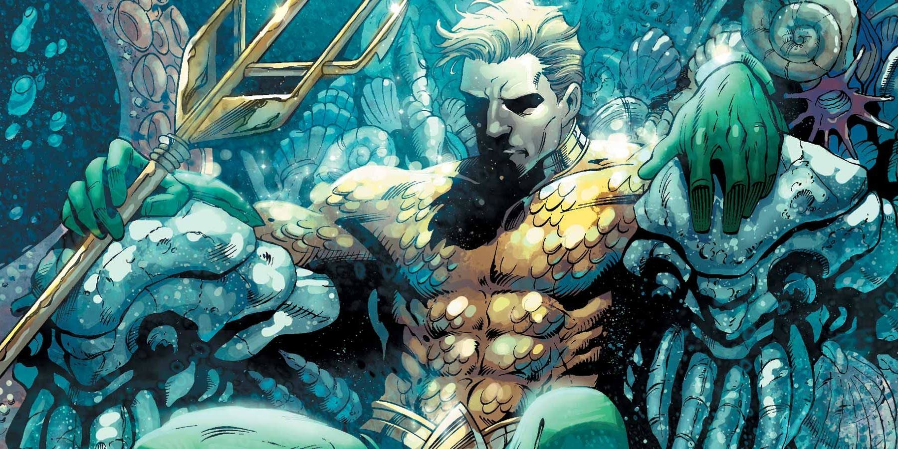 Aquaman Anime puntelli Arthur Curry Orin Heroes Trident of Neptune