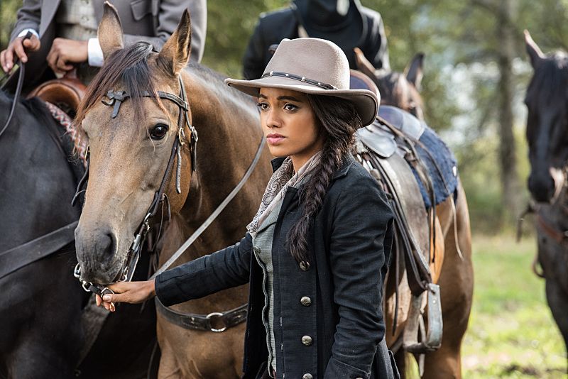 DC&#039;s Legends of Tomorrow --Outlaw Country -- Pictured: Maisie Richardson- Sellers as Amaya Jiwe/Vixen -- Photo: Dean Buscher/The CW -- ÃÂ© 2016 The CW Network, LLC. All Rights Reserved.