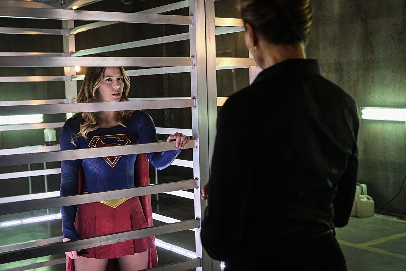 Supergirl -- The Darkest Places -- Image SPG207a_0140 -- Pictured (L-R): Melissa Benoist as Kara/Supergirl and Brenda Strong as The Doctor -- Photo: Robert Falconer/The CW -- ÃÂ© 2016 The CW Network, LLC. All Rights Reserved