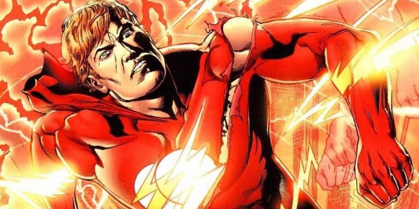 Wally West enters the Speed Force in DC Comics