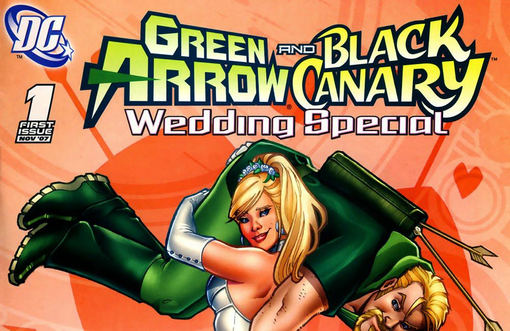 wedding green arrow black canary