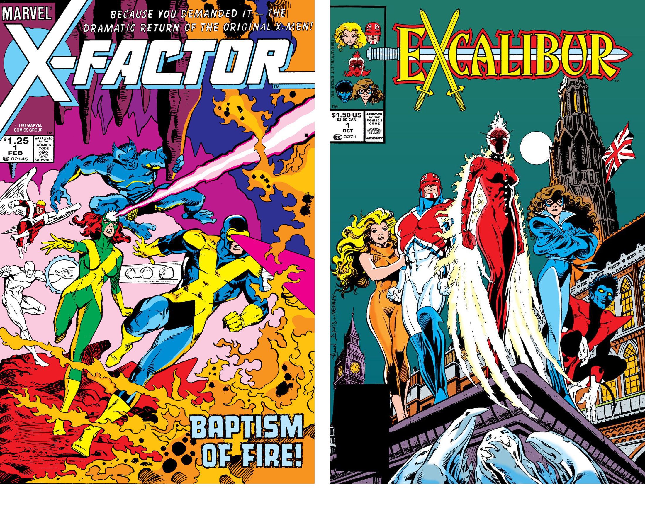 X-Factor launched in 1986 followed by Excalibur in 1988