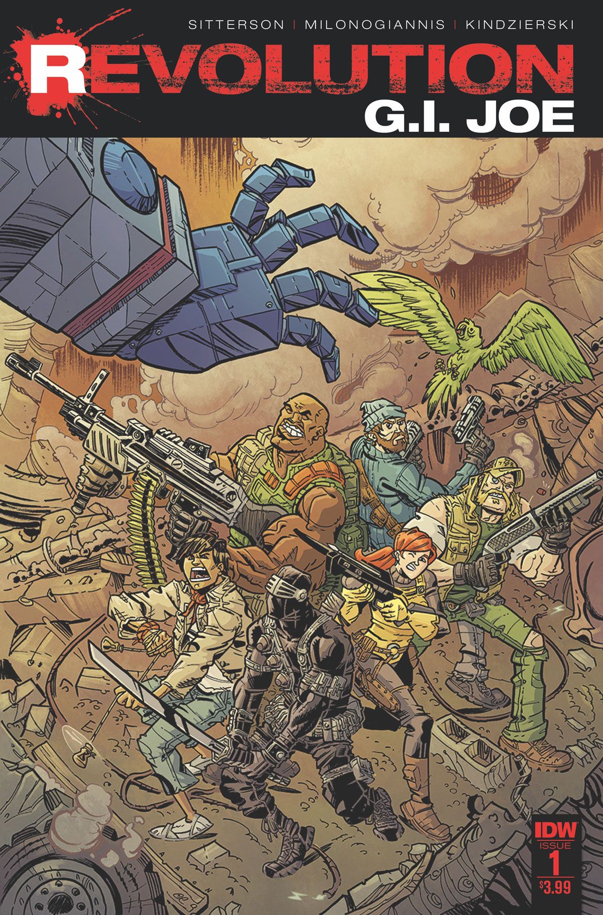 G.I. Joe: Revolution cover by Aaron Conley 