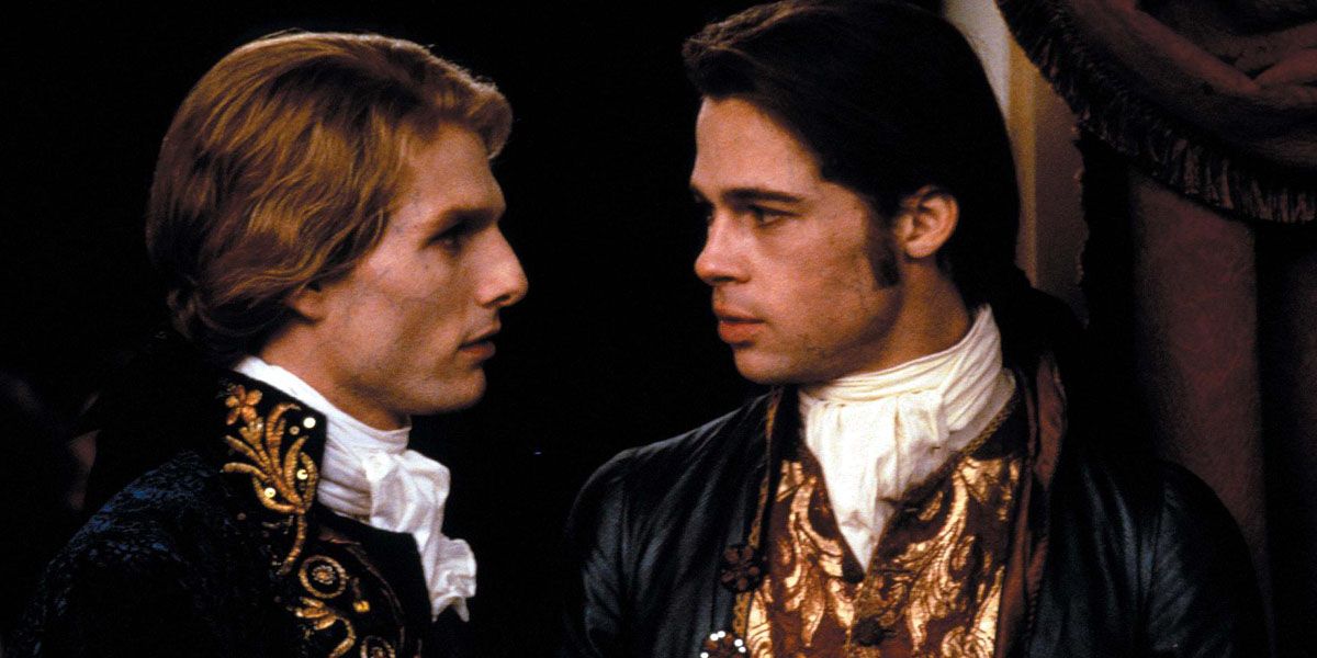 Lestat and Louis face each other in Interview with the Vampire.