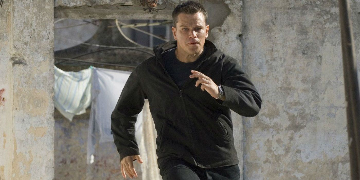 Jason Bourne goes for a run