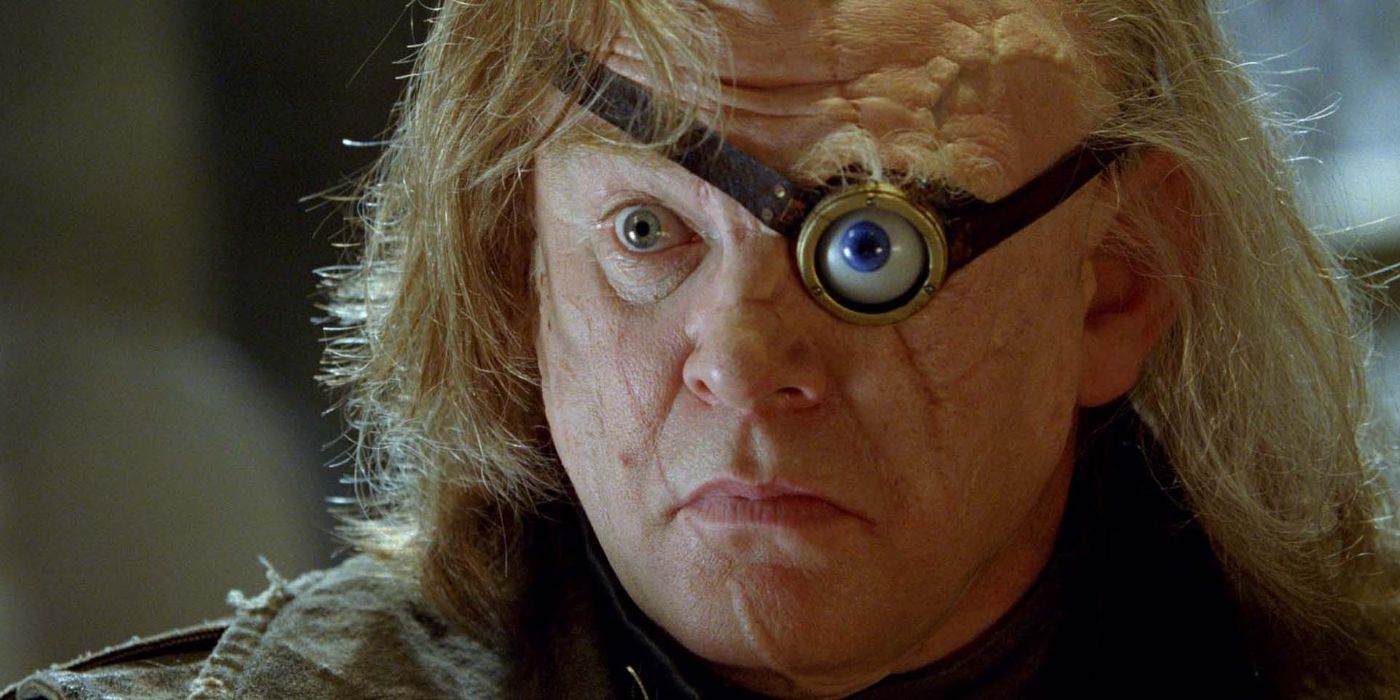 Brendan Gleeson as Alastor "Mad-Eye" Moody in Goblet of Fire.