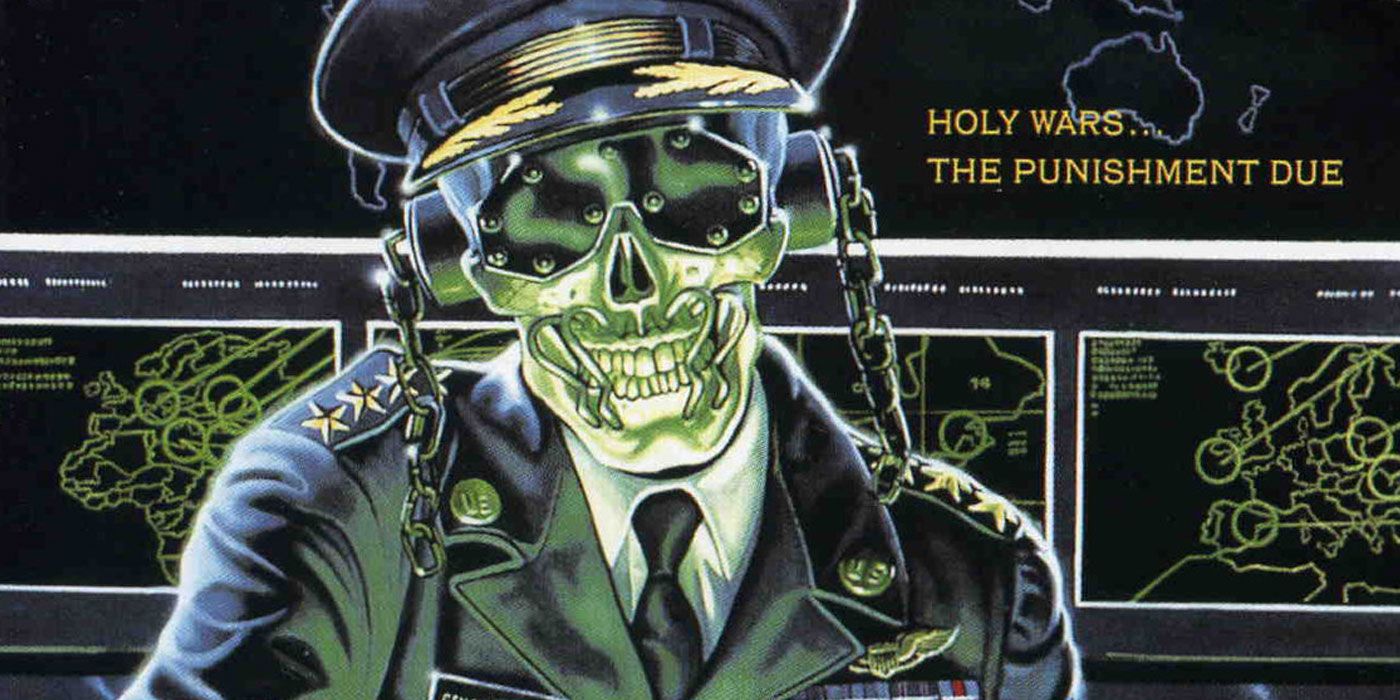 An image of Megadeth's Holy Wars.