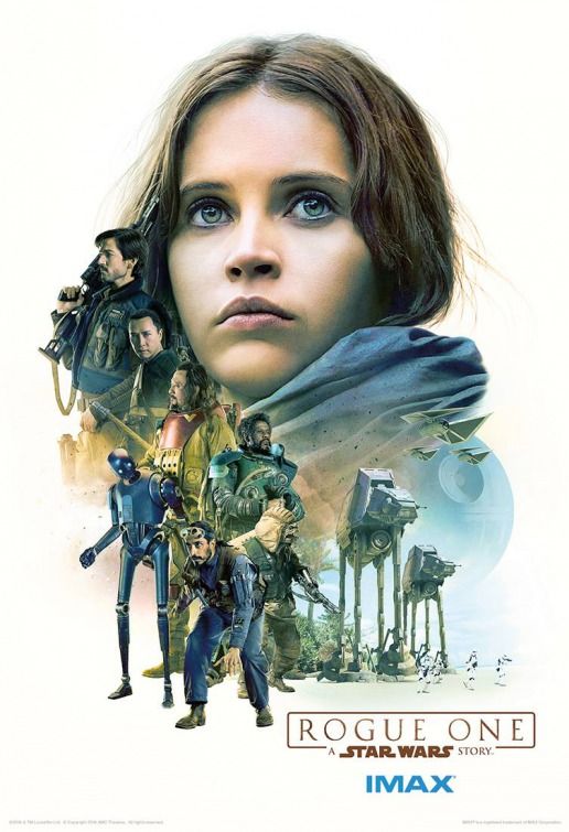 This Rogue One poster puts Jyn Erso front and center.