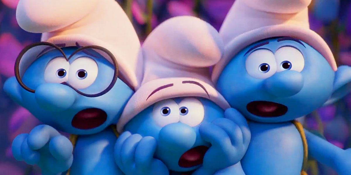 NEW Smurfs The Lost Village Smurf & Animal Friends Clumsy & Spitfire Opened 