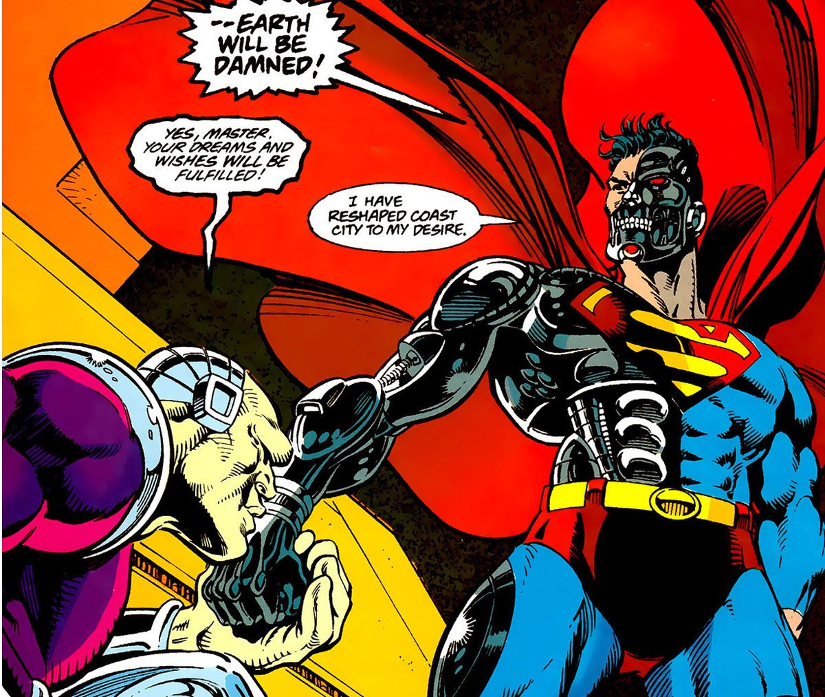 As Cyborg Superman, Hank Henshaw wreaked havoc on the DC Universe