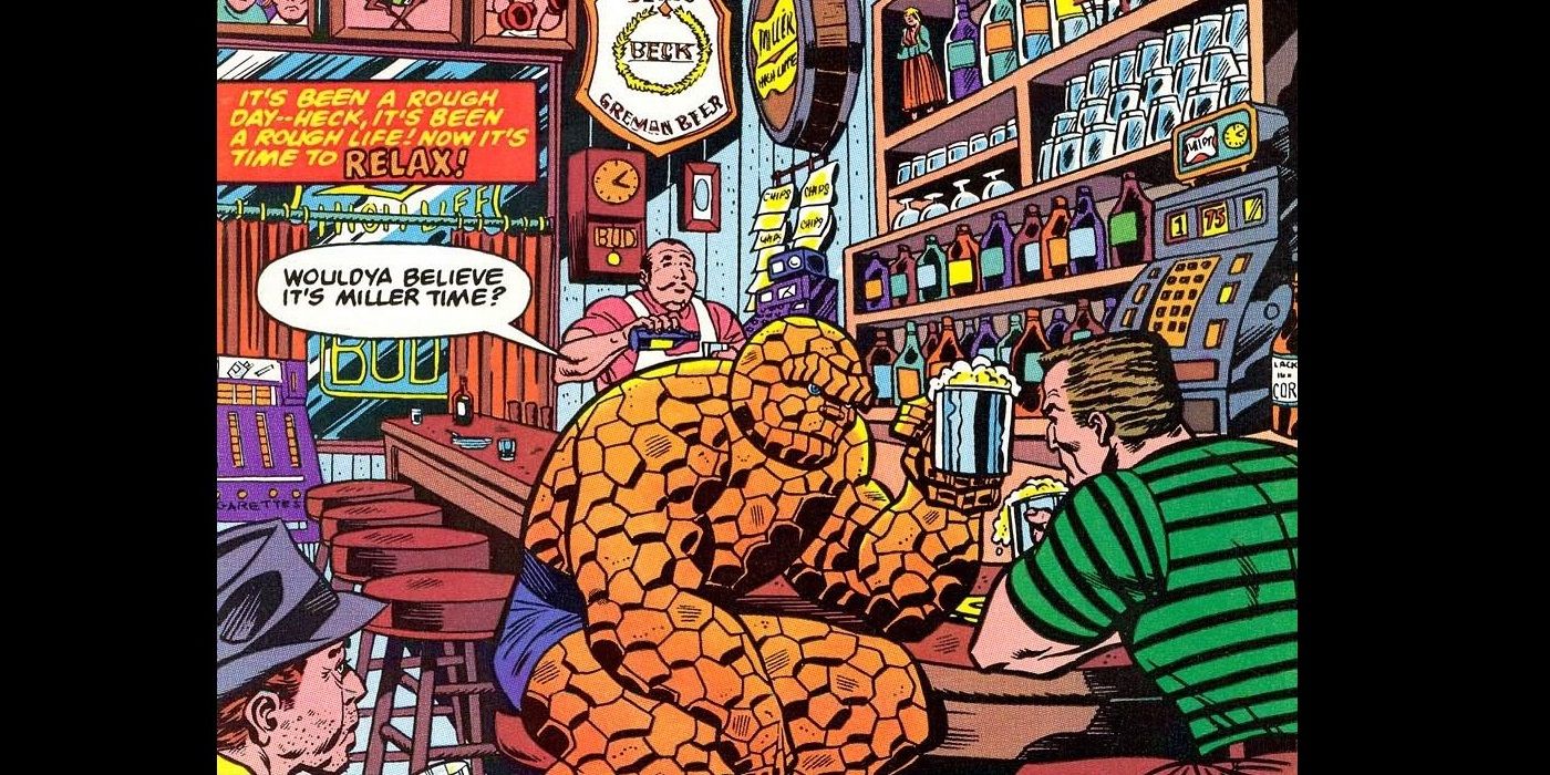 the-thing-and-sandman-drinking