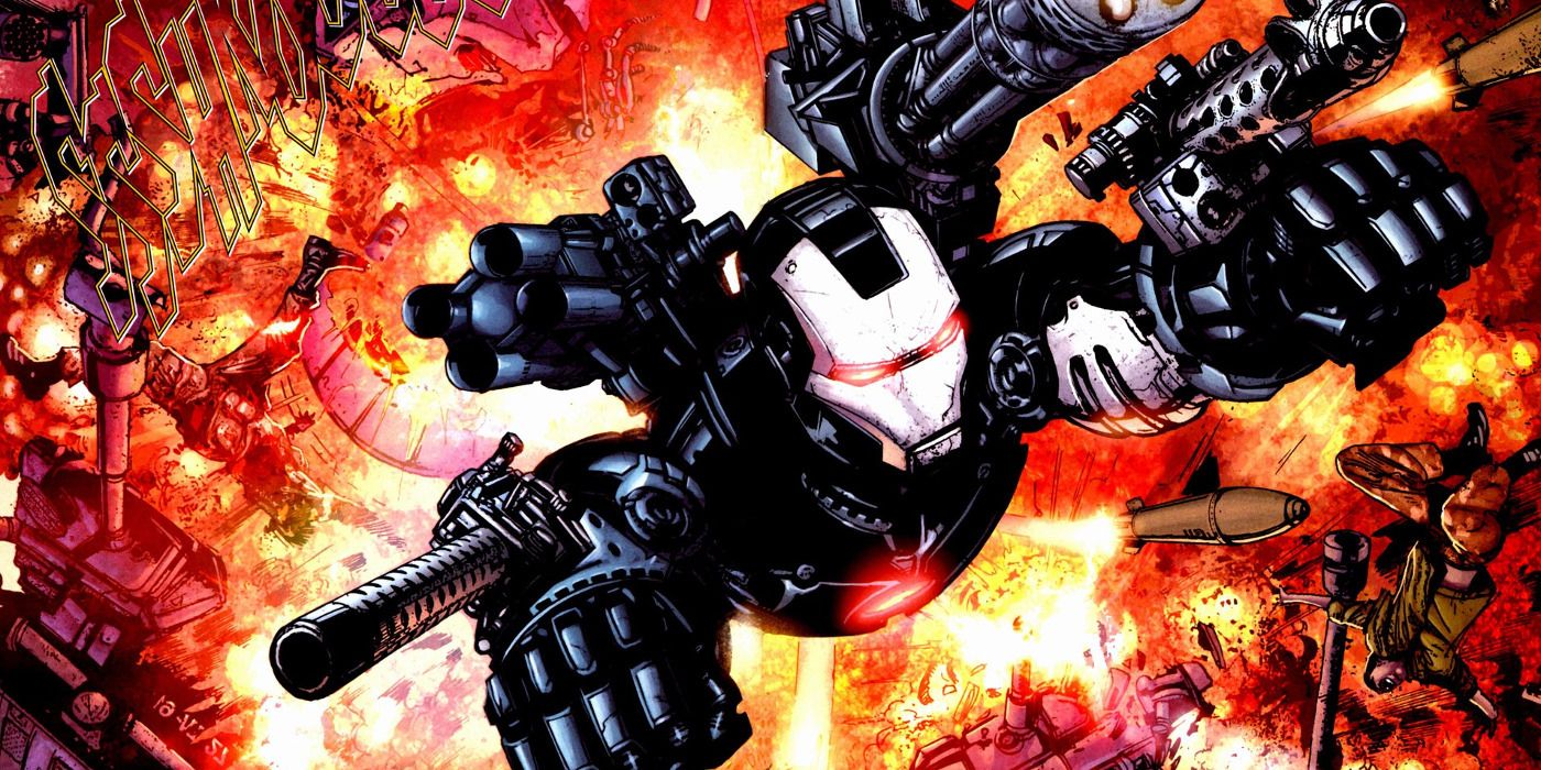 James Rhodes as War Machine from Iron Man